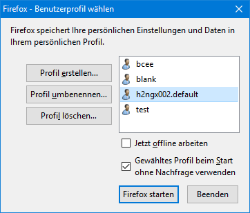 Profilmanager